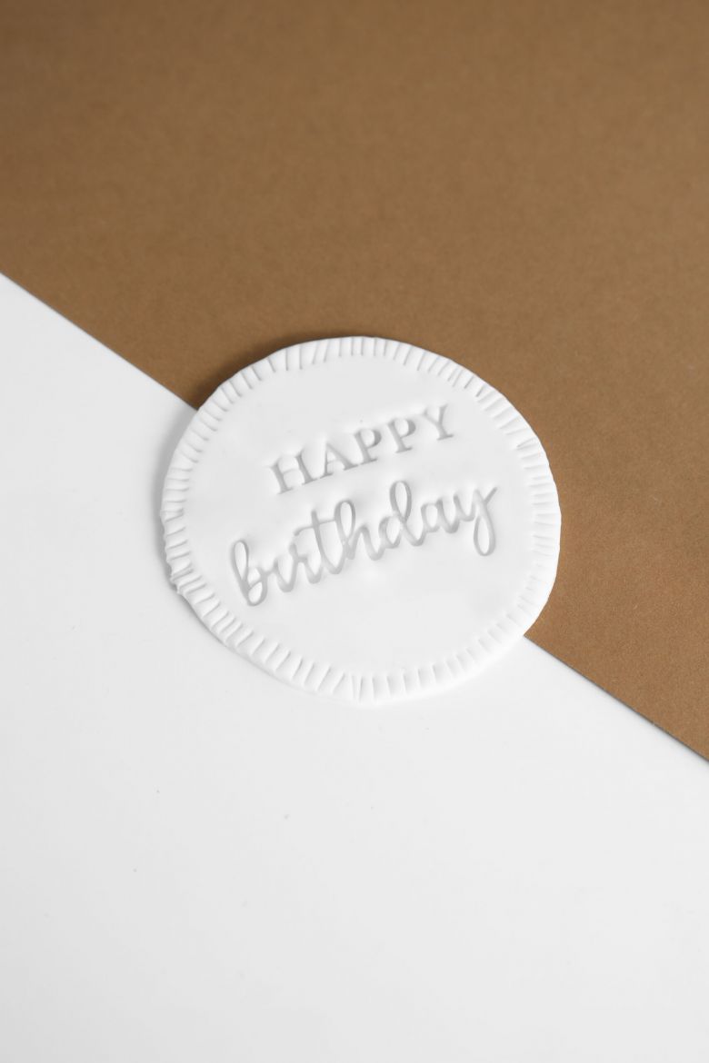 Plaquita Happy Bday - Imagen 2
