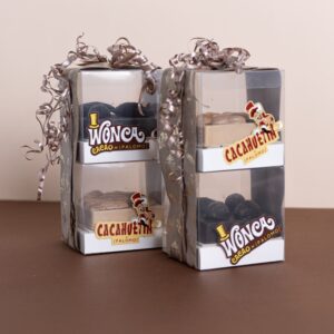 Pack turrón cacao y cacahuete