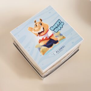 Pastel de Happy Hippo